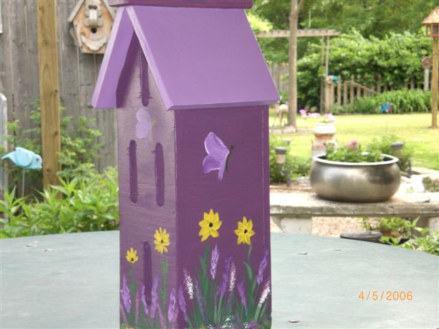 Purple Butterfly House